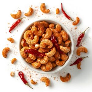 flavored cashew nuts red chilli