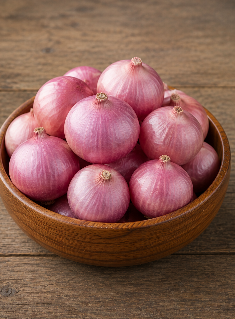 Home pink onion